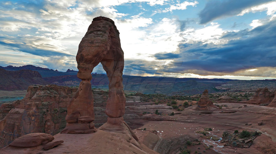 Arches National Park Grand County Utah Delicate Arch Time Lapse United States