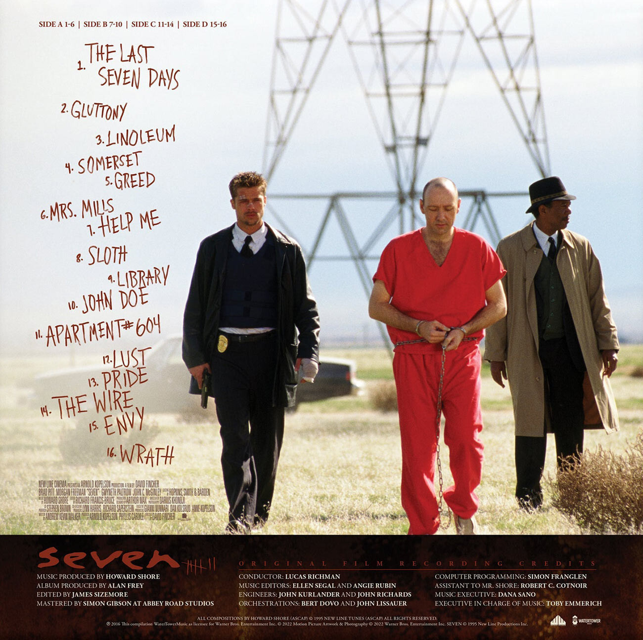 Howard Shore Se7en Original Motion Picture Soundtrack Score 2LP Vinyl Edition - Image 2