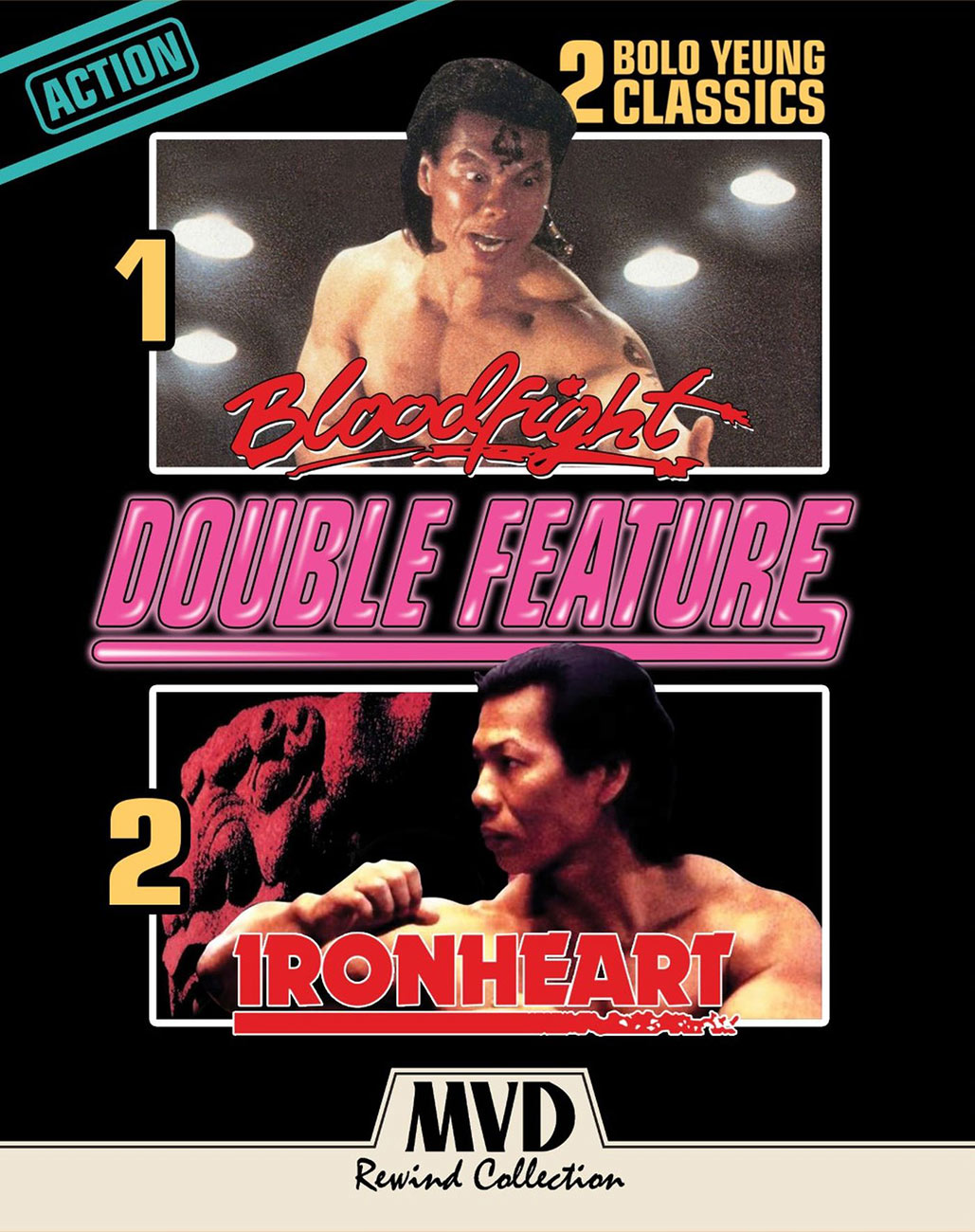 Bloodfight and Ironheart - Bolo Yeung Double Feature Special Edition Blu-ray 2 Martial Arts Cult Classics