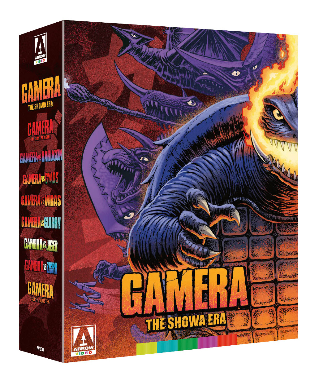 Gamera: The Showa Era Collection 4-Disc Blu-ray Special Edition Box Set - Image 2