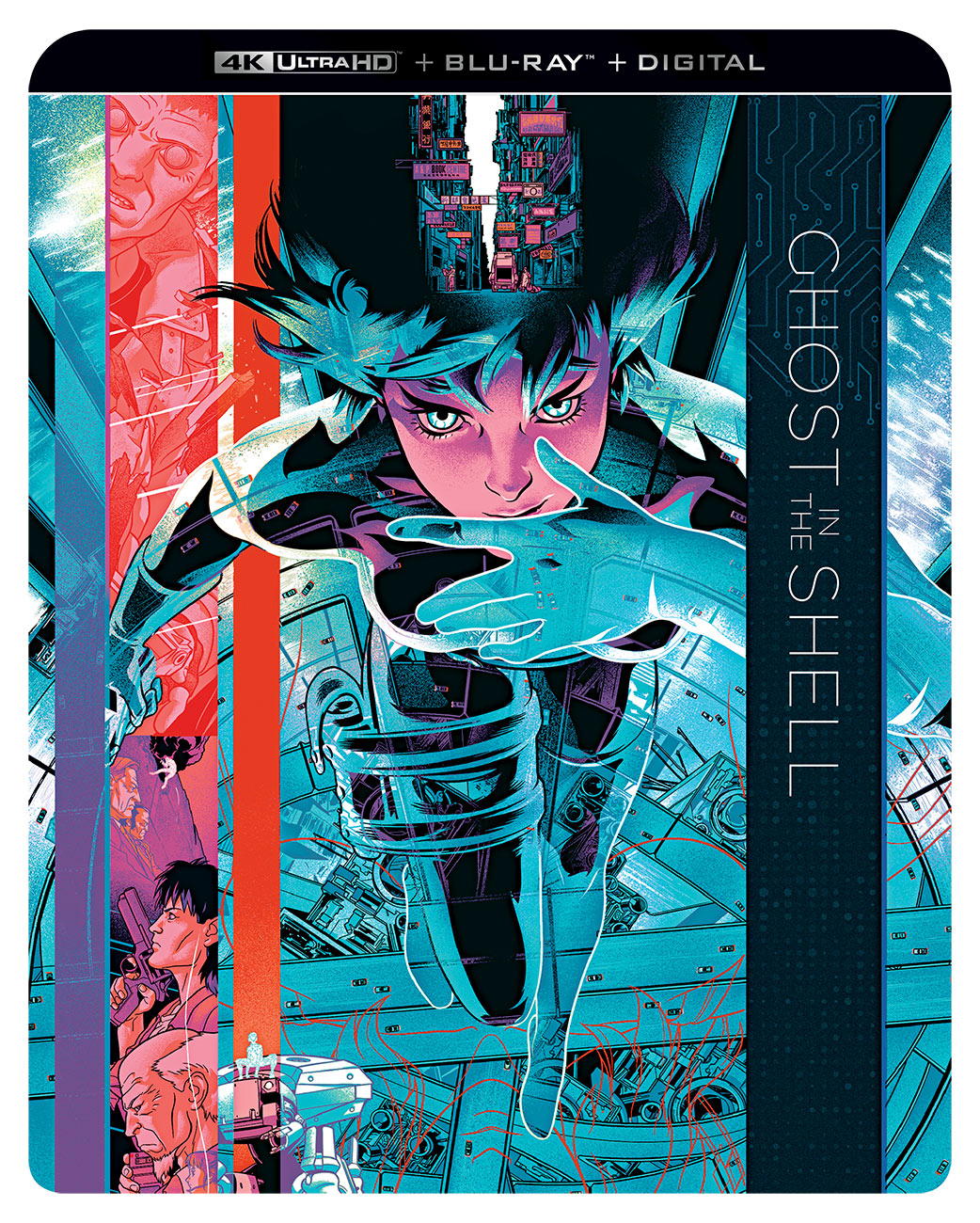 Ghost in the Shell 4K Ultra HD + Blu-ray + Digital Limited Anniversary Combo Edition