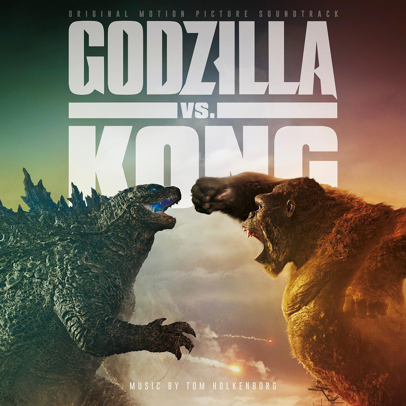 Godzilla vs Kong Original Motion Picture Soundtrack 2-LP Hollow Earth Colored Vinyl Edition - Image 3