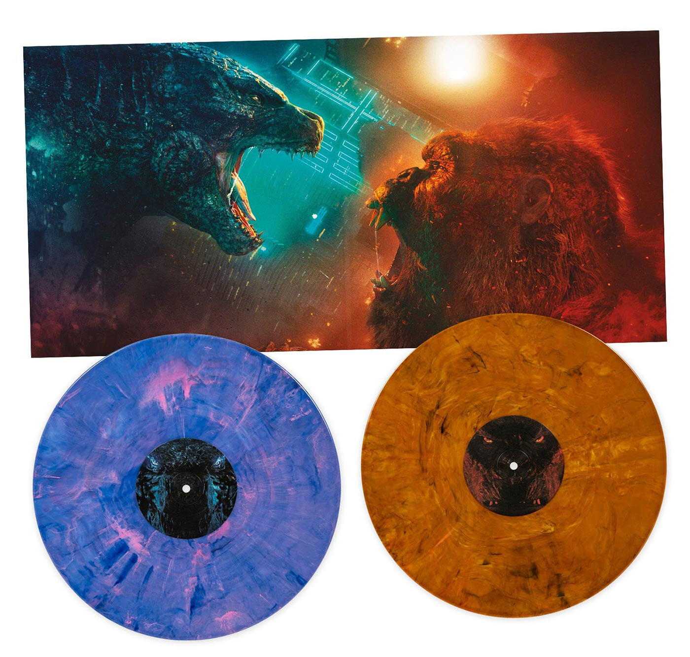 Godzilla vs Kong Original Motion Picture Soundtrack 2-LP Hollow Earth Colored Vinyl Edition - Image 6
