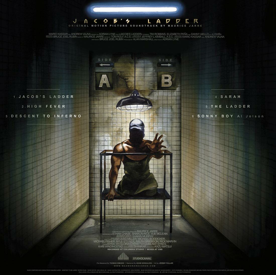 Jacob's Ladder Original Motion Picture Soundtrack Metallic Silver Vinyl - Image 4