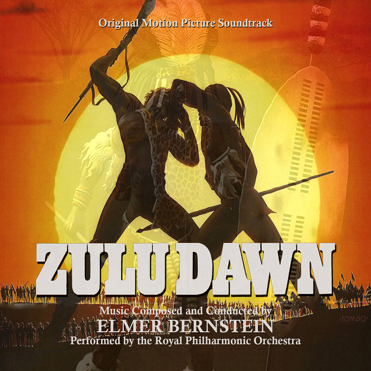 Zulu Dawn Original Motion Picture Soundtrack Music by Elmer Bernstein CD Edition