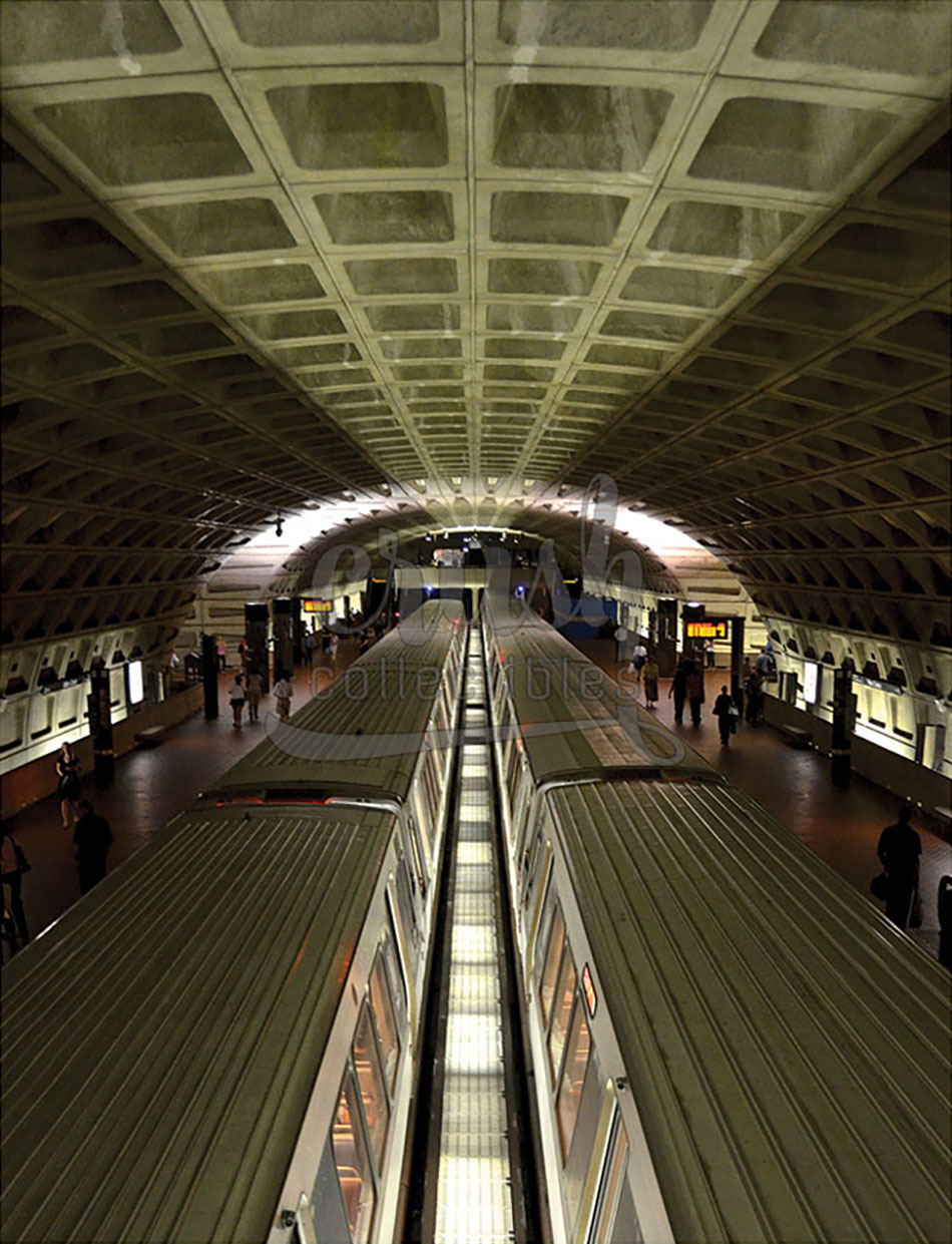 Washington DC Metro Subway Station Photo