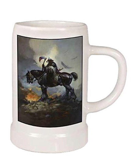 Dark Horse Deluxe Frank Frazetta Death Dealer Ceramic Stein